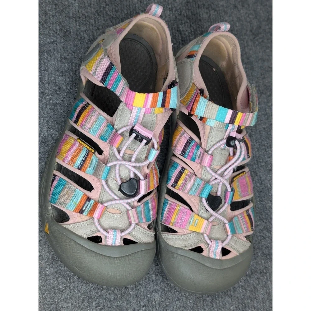KEEN Newport H2 Multi Color Pink Women's 6 Waterproof Hiking Kayak Sandals